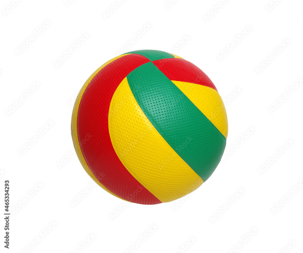 Colorful bal isolated on white