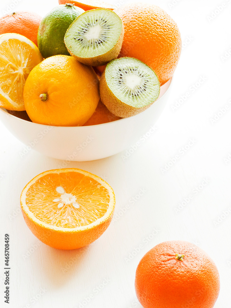 Fresh citrus fruits