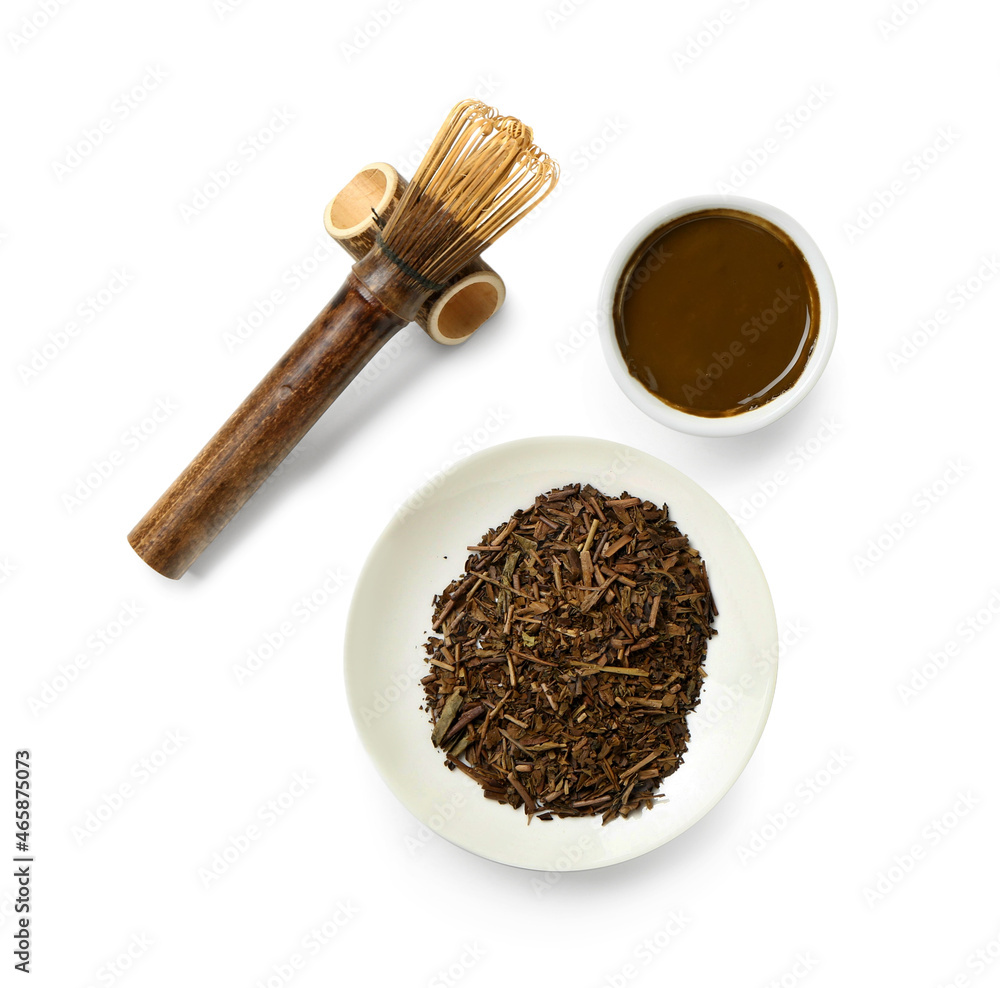 白底抹茶绿茶和孜然