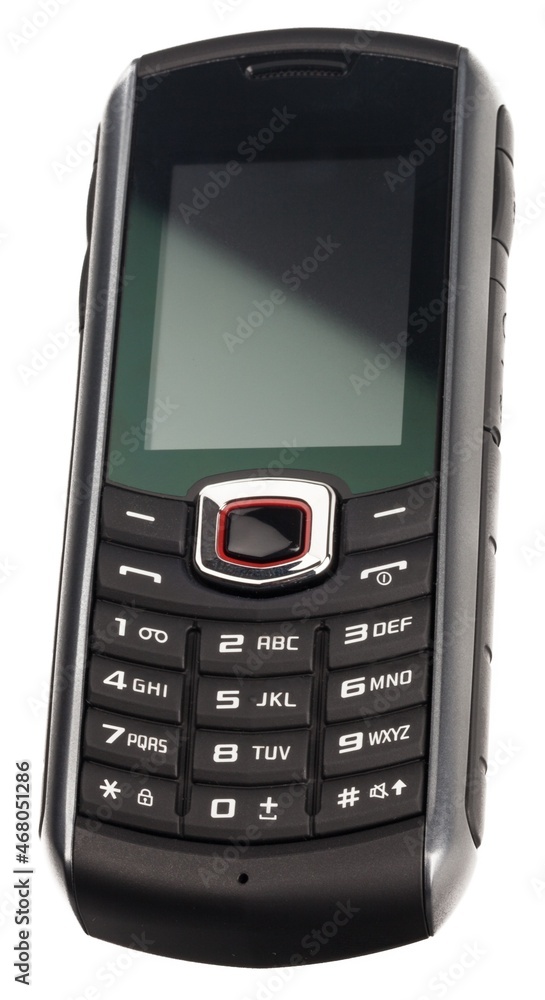 Mobile MP3 phone (clipping path),