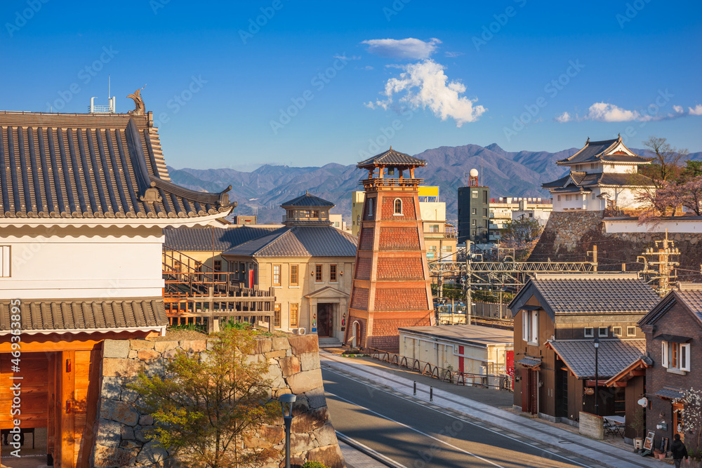 日本山市高夫市市区天际线