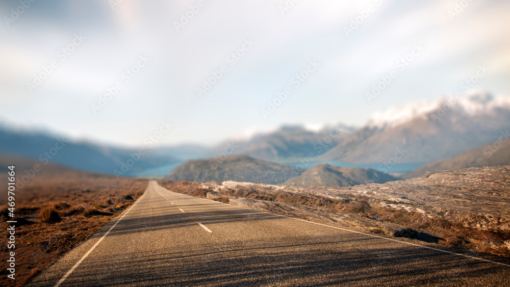 景观控制道路旅游目的地乡村概念