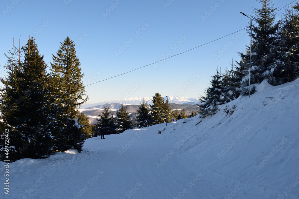 冬季滑雪场