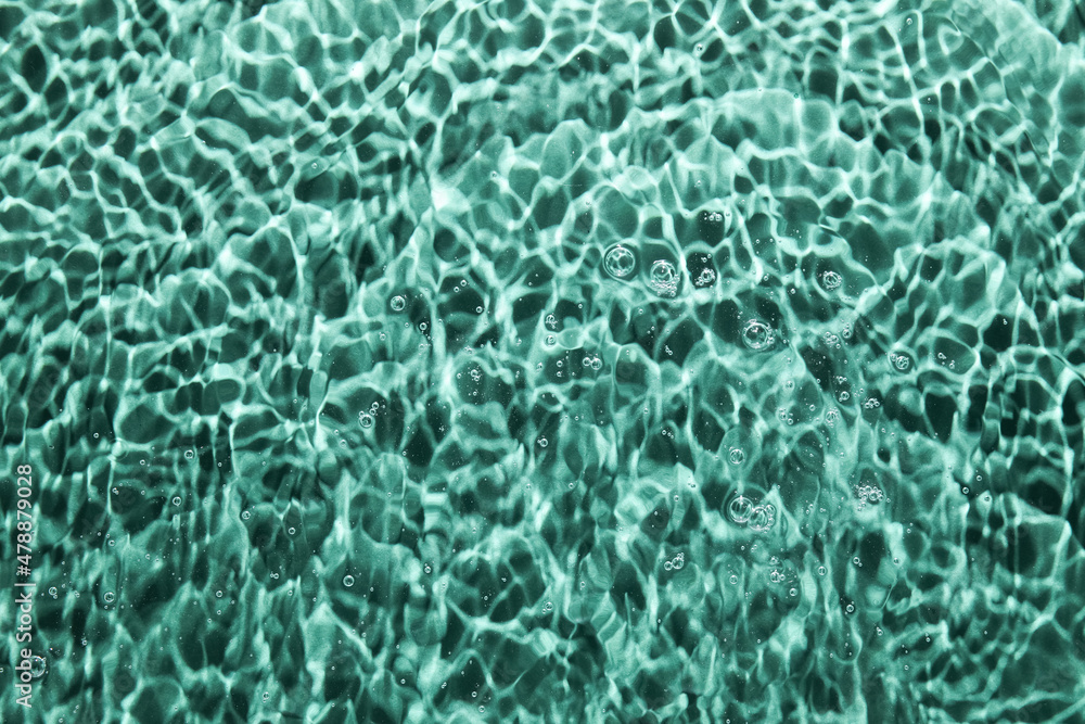 Surface of clean water with ripples