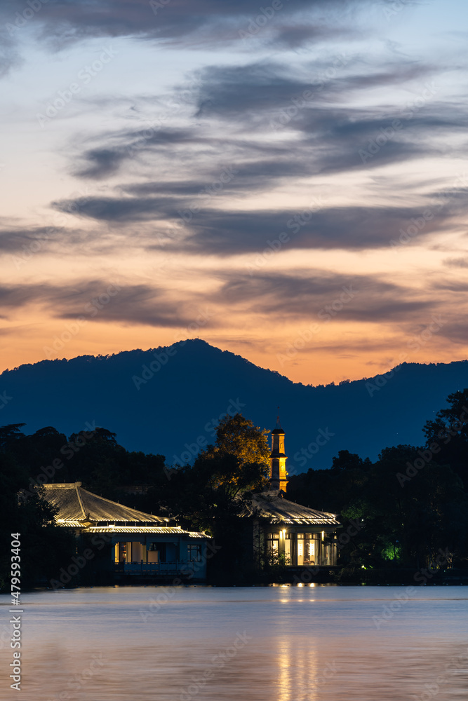 中国杭州雷峰塔