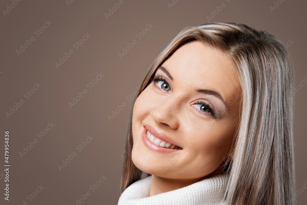 Happy beautiful girls. Fashion, cosmetics, and makeup.