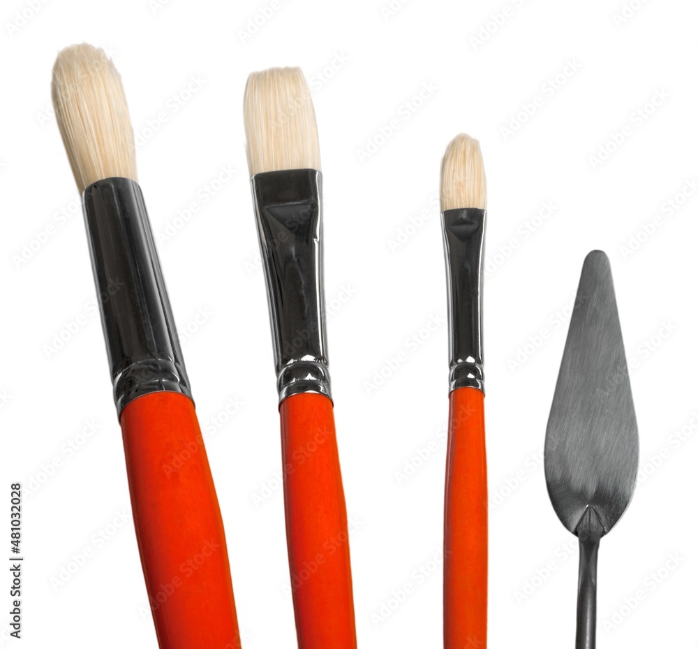 Three Art Craft  Brushes for painting