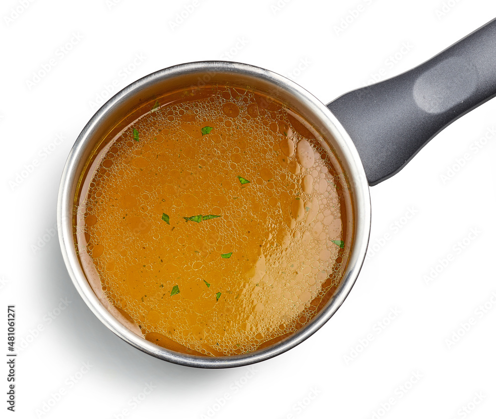 fresh chicken broth