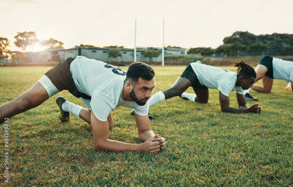 To be a great rugby player, you have to put in the work