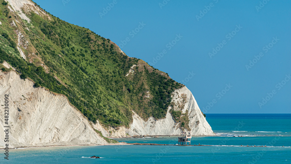 Promontory in the Conero area near Ancona