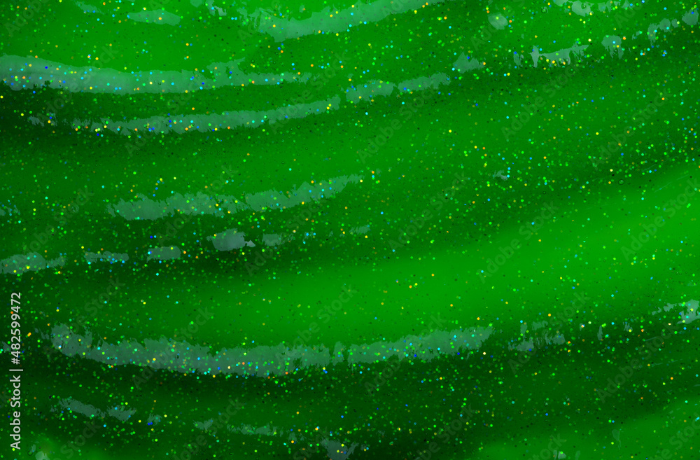 Slime green abstract background .