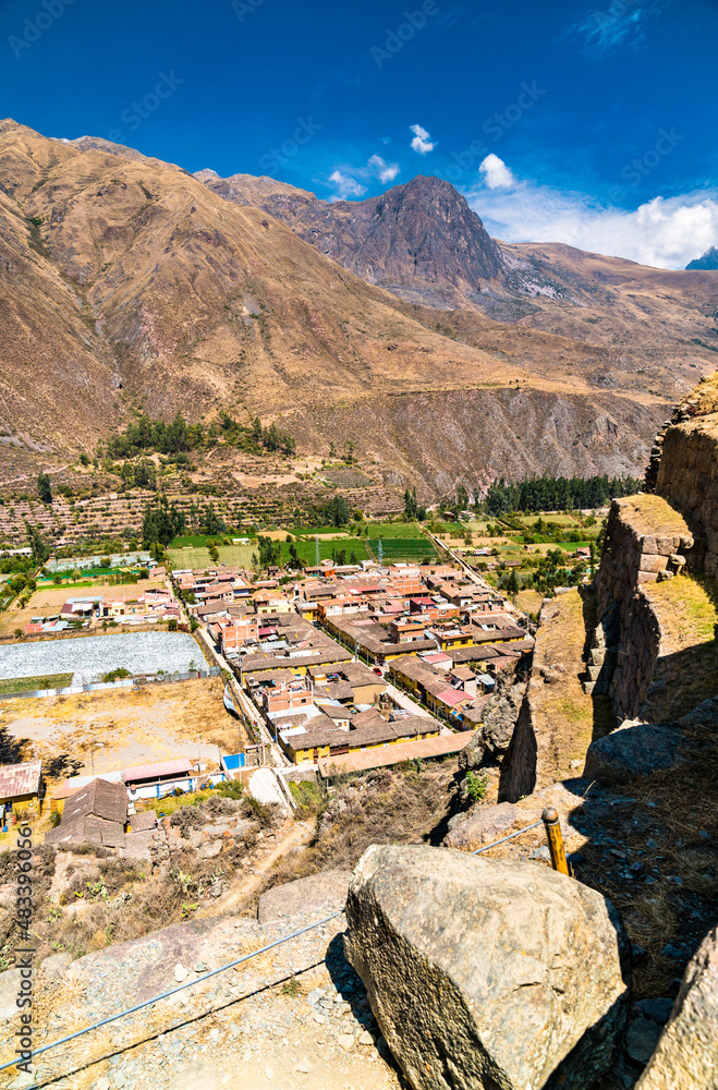 秘鲁圣谷Ollantaytambo印加考古遗址