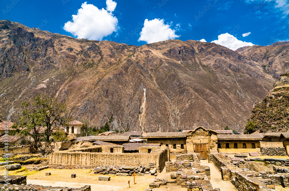 秘鲁圣谷Ollantaytambo印加考古遗址