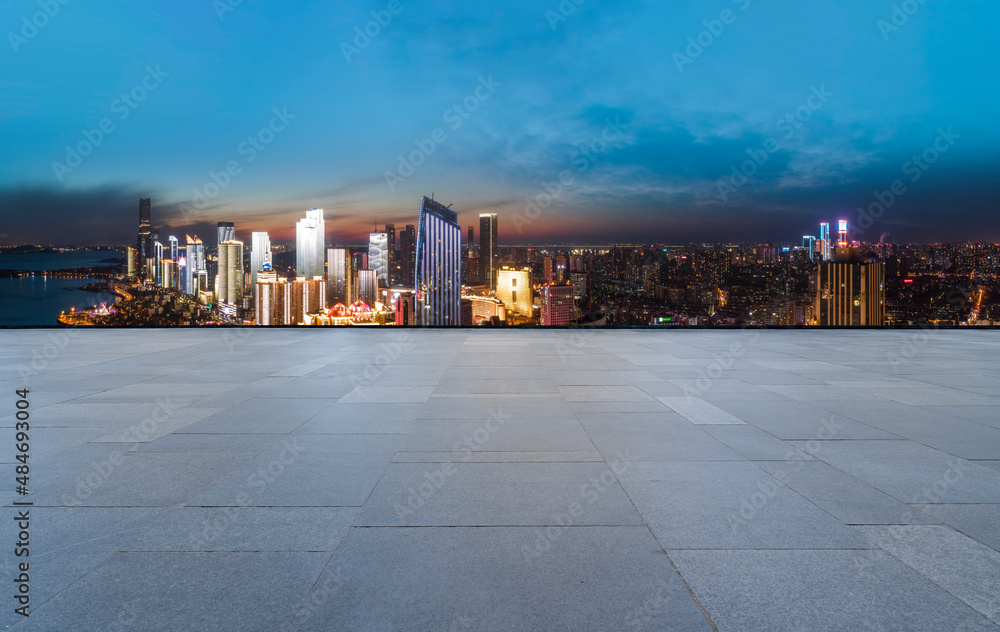 Road Surfaces and Financial District Buildings