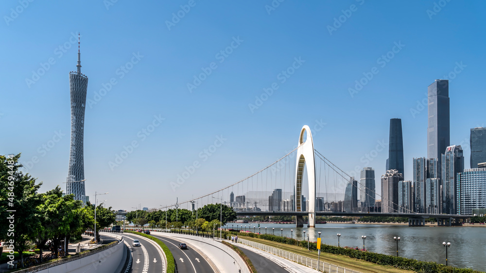 Guangzhou Financial Center Modern Office Building