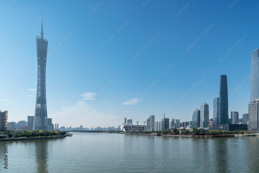 Guangzhou Financial Center Modern Office Building