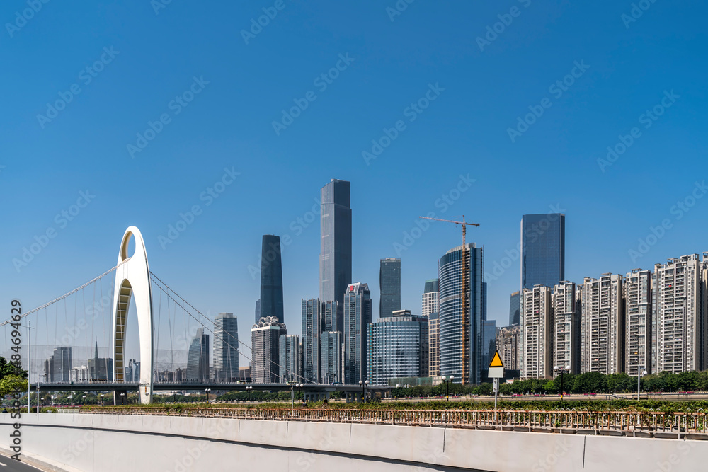 Guangzhou Financial Center Modern Office Building