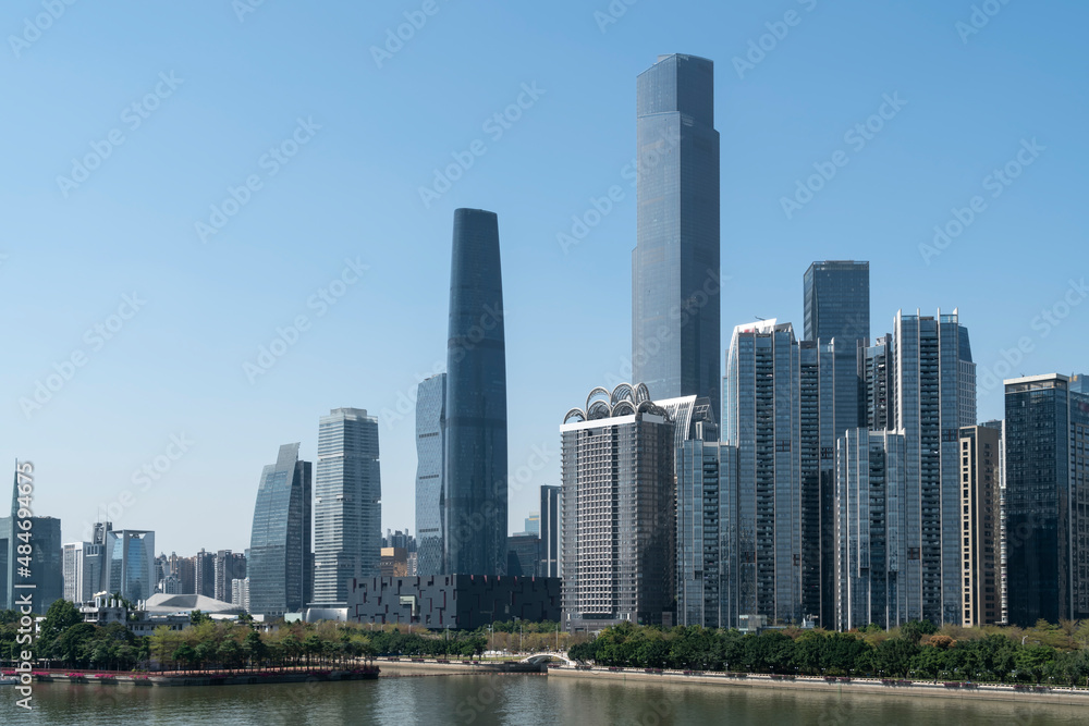 Guangzhou Financial Center Modern Office Building