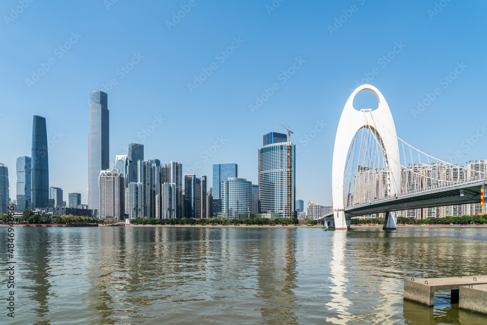 Guangzhou Financial Center Modern Office Building