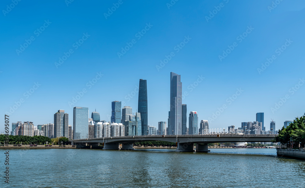 Guangzhou Financial Center Modern Office Building