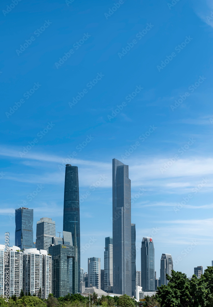 Guangzhou Financial Center Modern Office Building