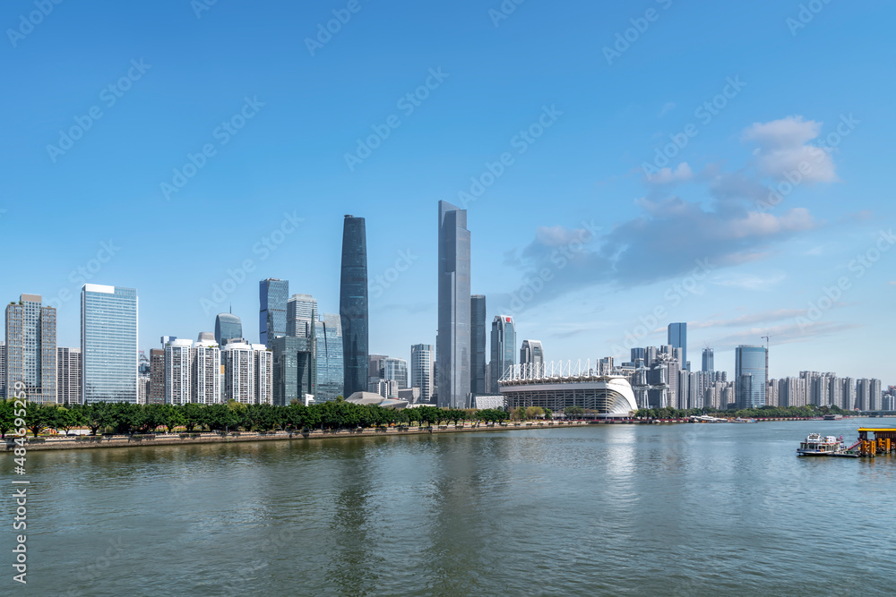 Guangzhou Financial Center Modern Office Building