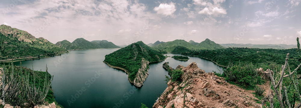 lake in the mountains