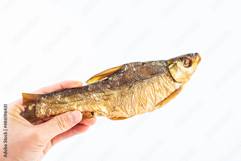 China Hunan specialty food fire-baked dried fish