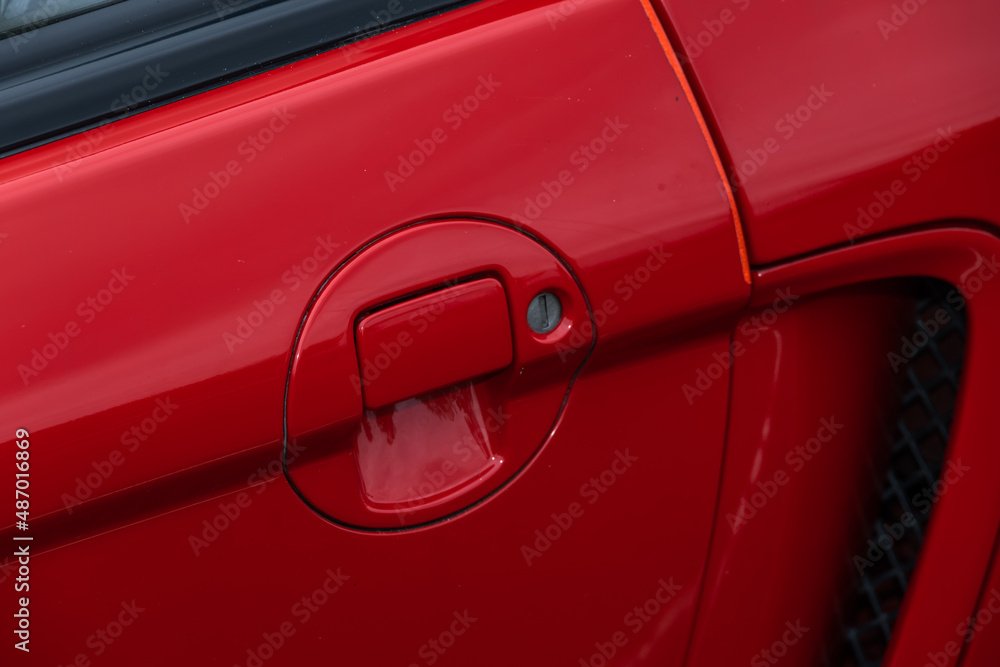 車のドアノブ　Doorknob of private cars