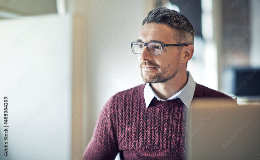 Advertising and marketing using the internet to drive sales. Cropped shot of a businessman working o