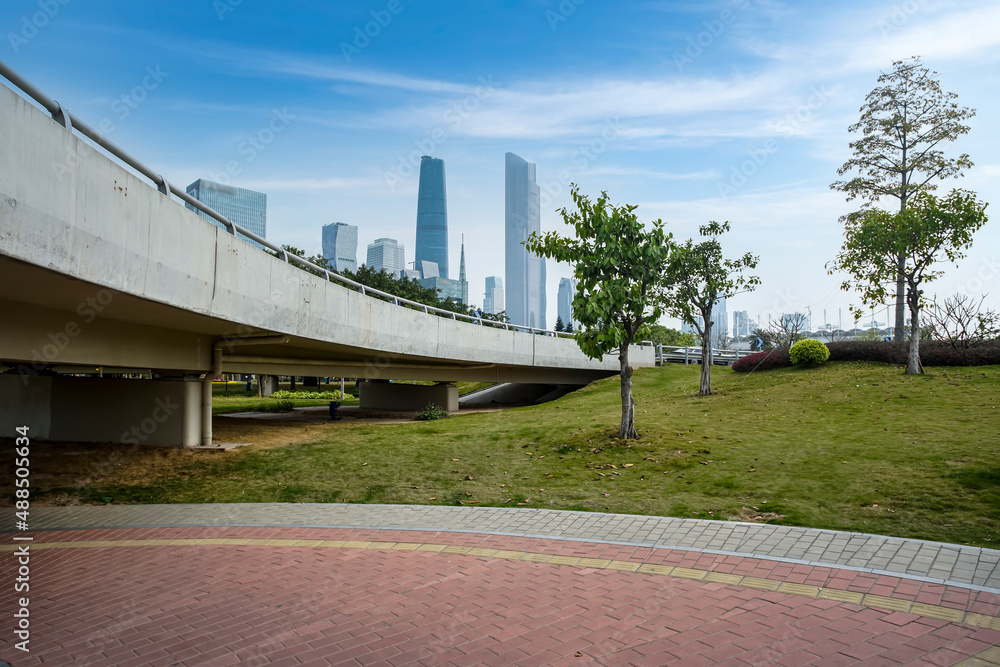 广州珠江新城风光街景