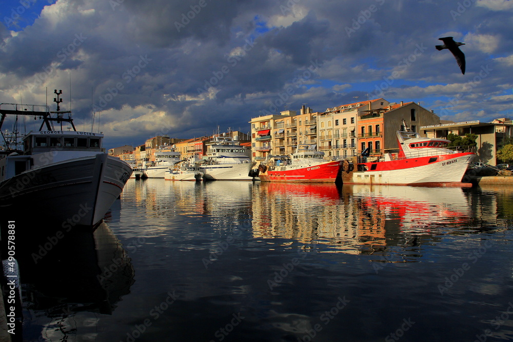 Michel Rauscher au Port de la ville de Sète