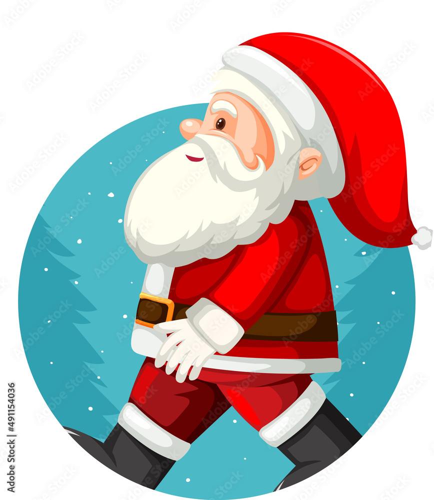 Christmas theme with Santa