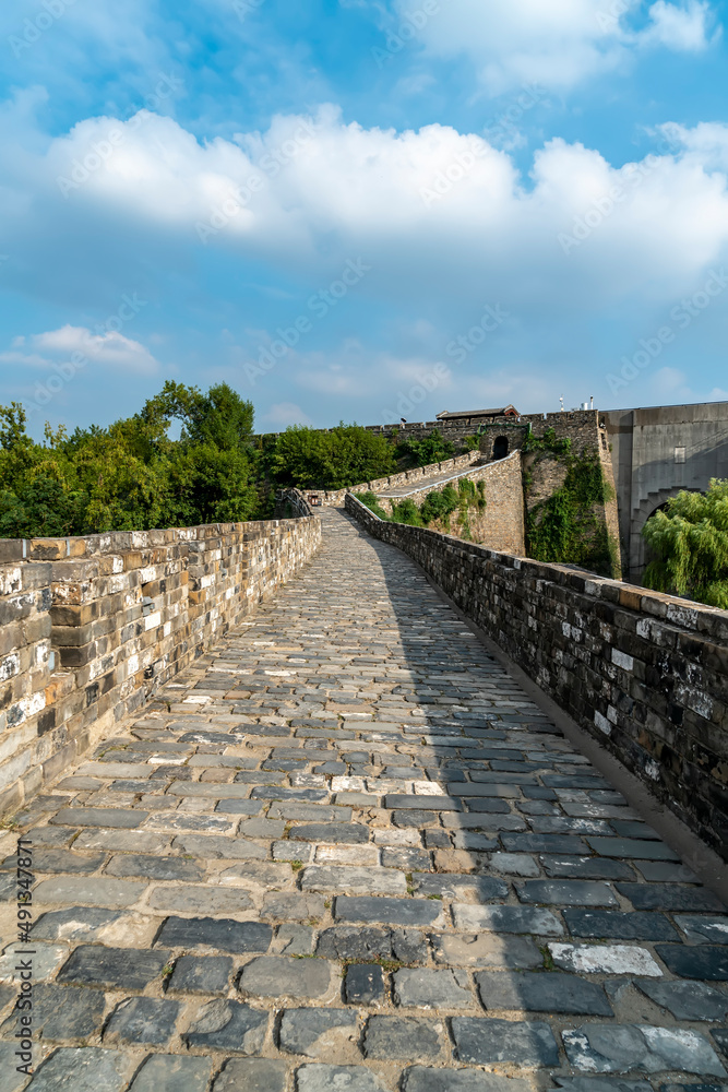 南京城墙风光街景