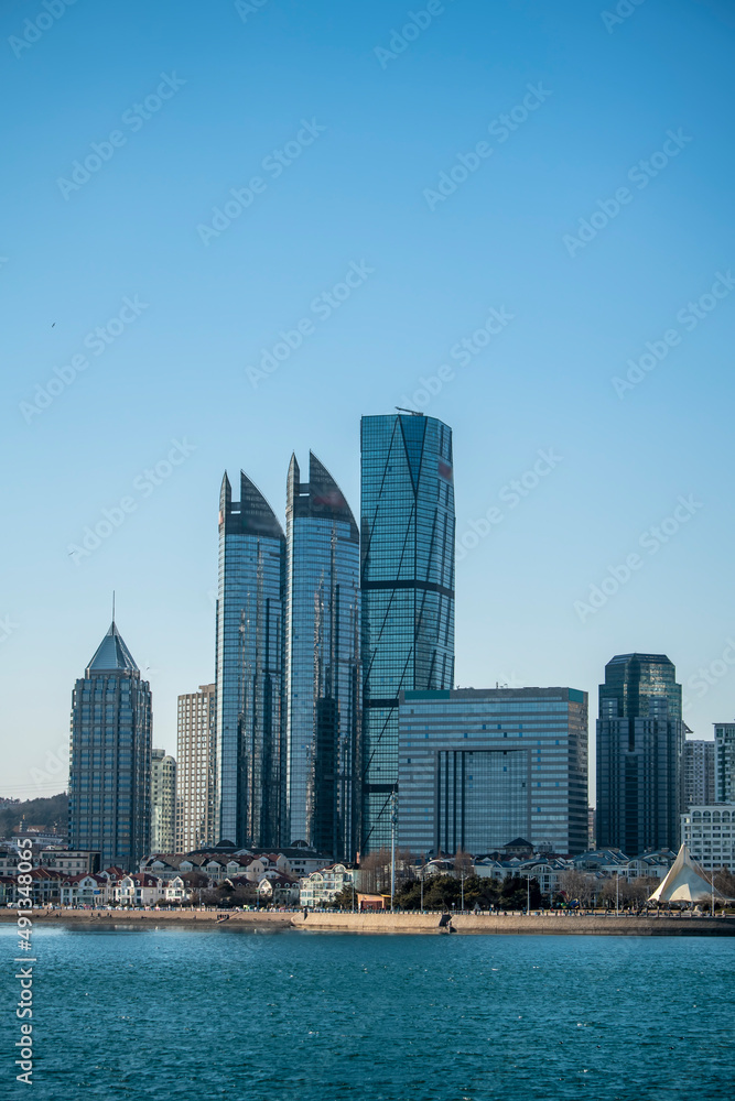 Qingdao Coastline Olympic Sailing Center Scenery