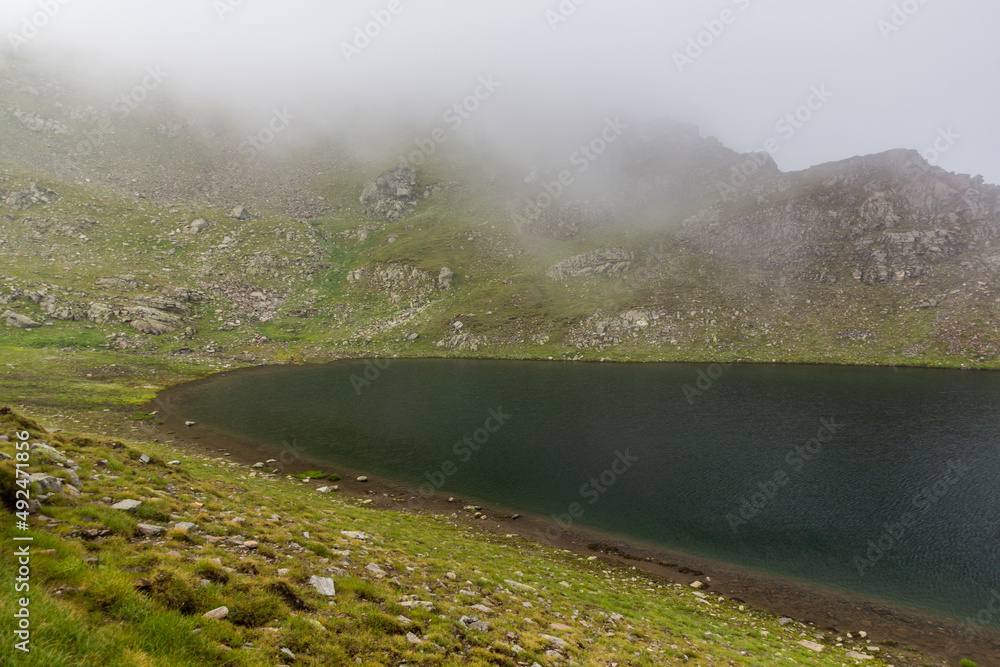 Salzata (Tear) lake in Rila mountains, Bulgaria