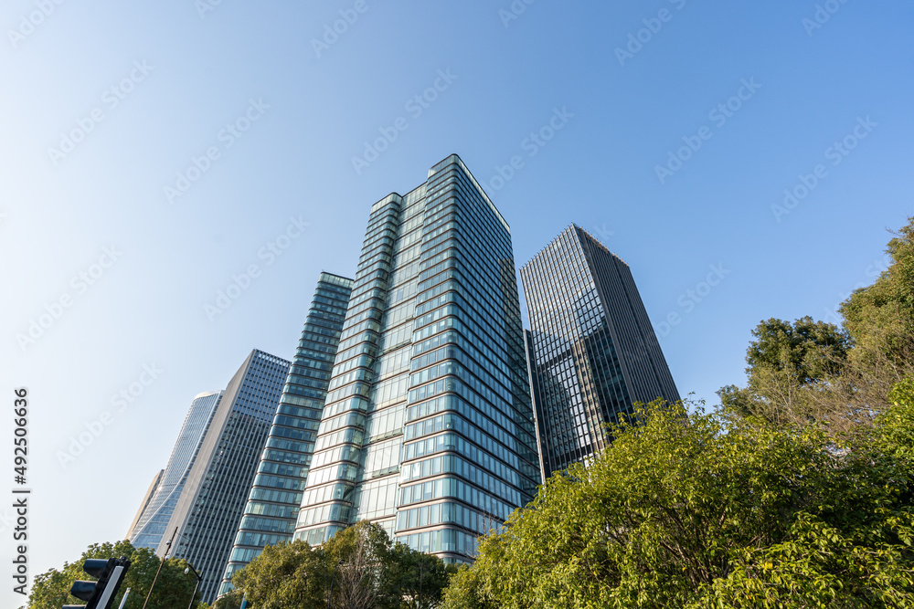 modern office building in hangzhou china