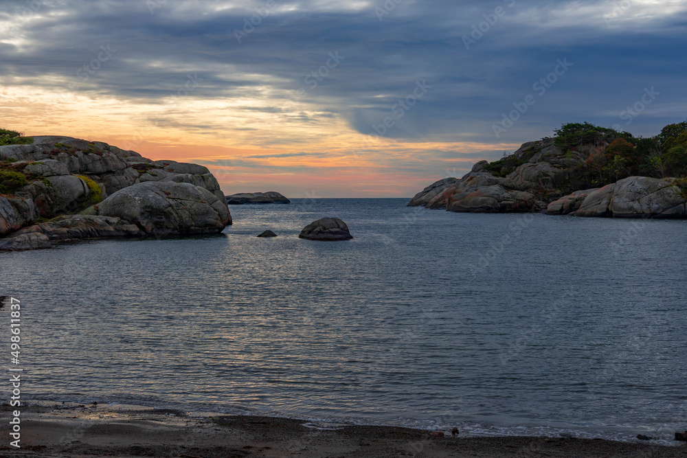 Yxenøy is a peninsula in Sandefjord Municipality in Norway with a distinctive coastal landscape. The