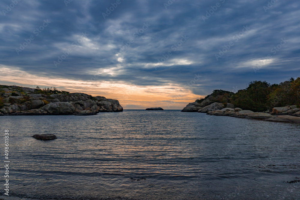 Yxenøy is a peninsula in Sandefjord Municipality in Norway with a distinctive coastal landscape. The