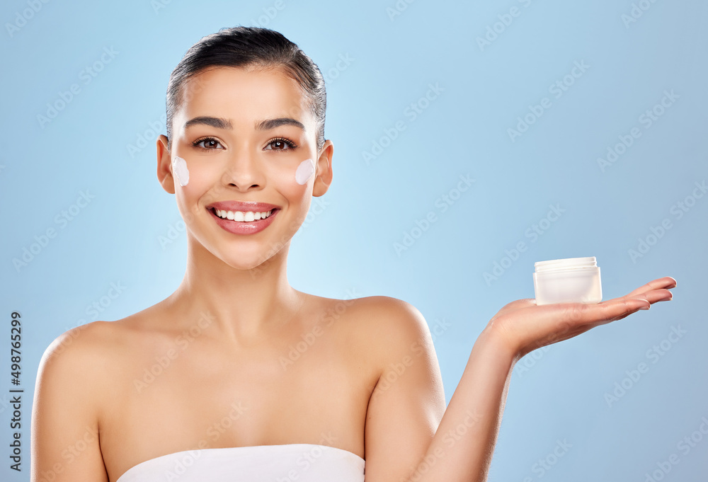 You wont find anything better than this for your skin. Studio portrait of an attractive young woman 