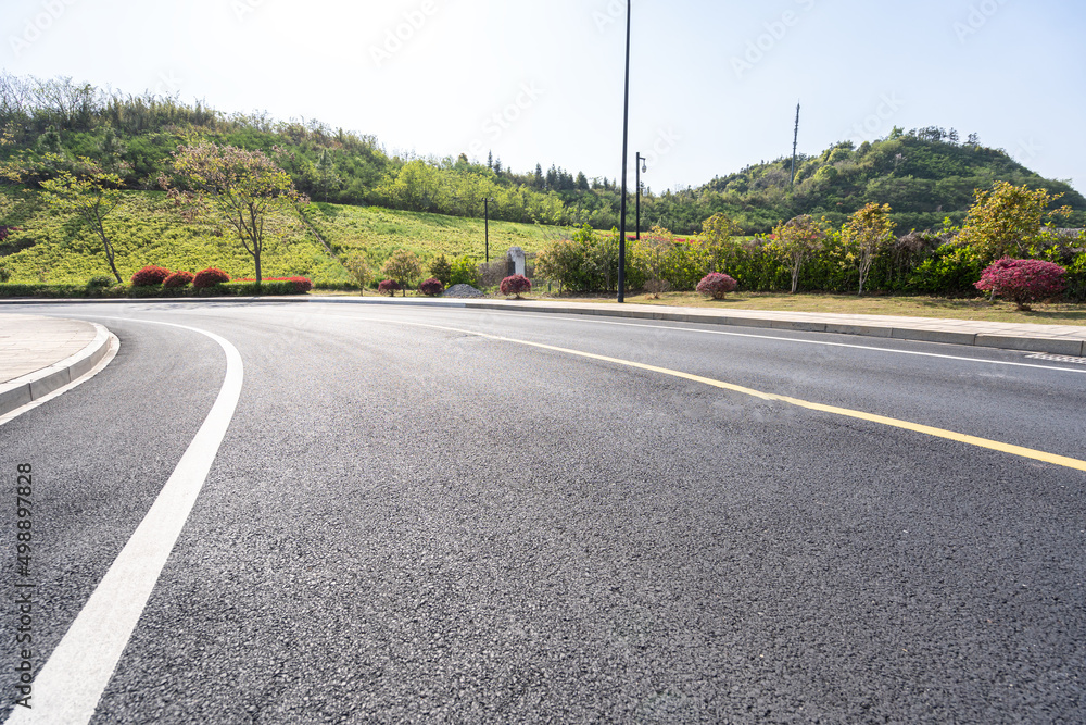 城市公园道路