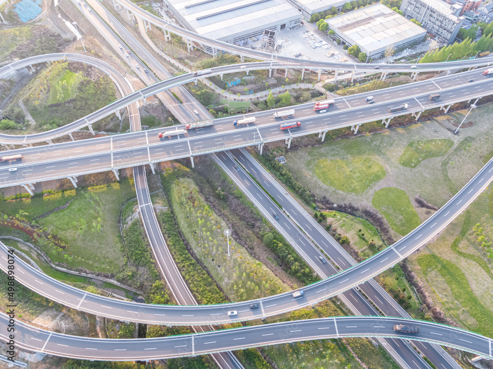 城市交通繁忙道路