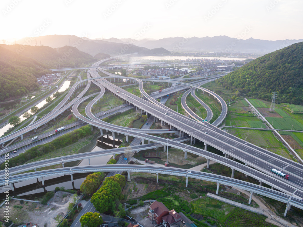 城市交通繁忙道路