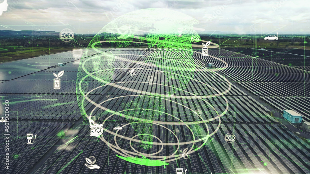 Environmental conservation technology and approaching global sustainable ESG by clean energy and pow