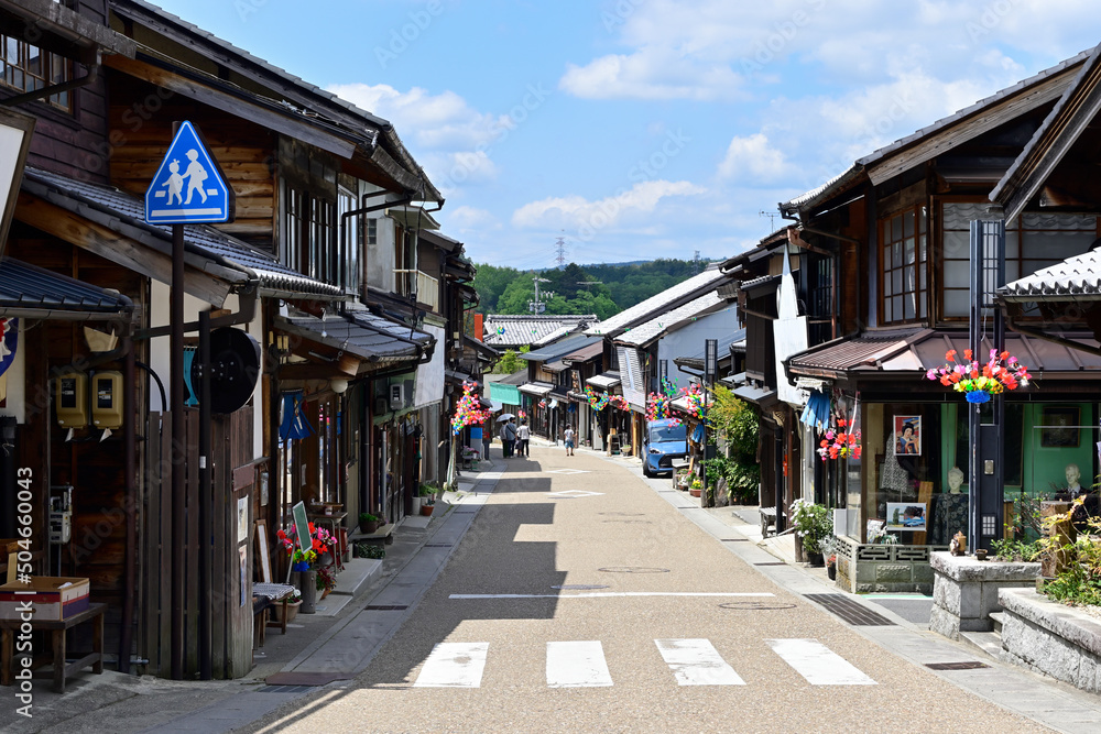 岐阜県の歴史の町並み・岩村城下町