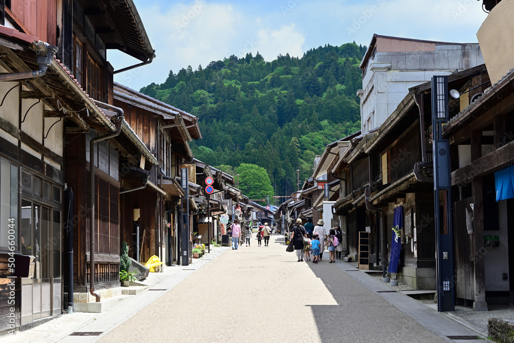 岐阜県の歴史の町並み・岩村城下町