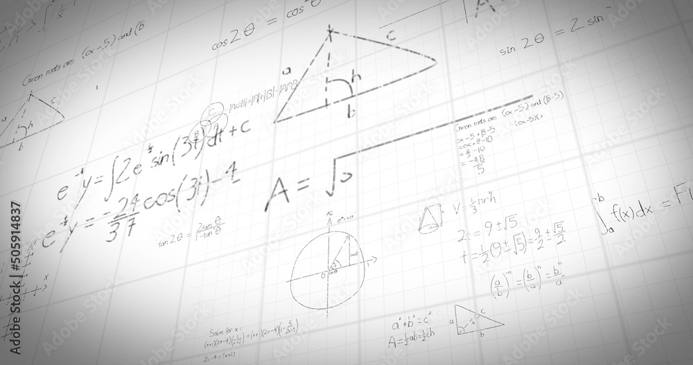 白板上的数学公式