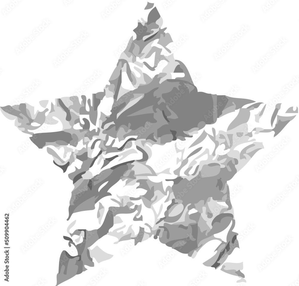 Silver Foil Star