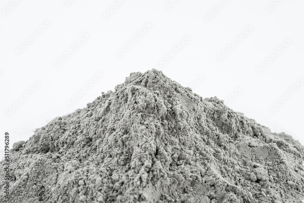 Building materials cement background material