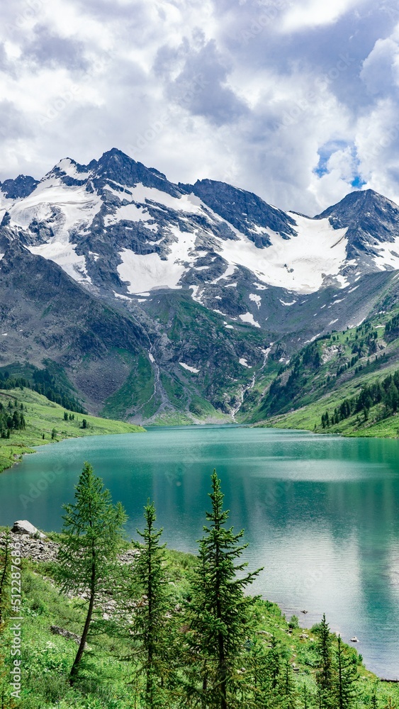 湖光山色，自然之神